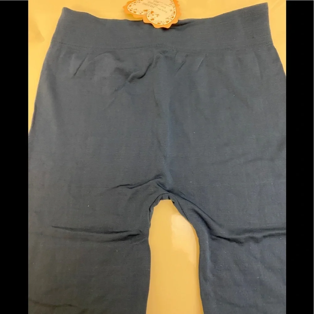 Fabric & Fabric OSFM NAVY Fleece Legging NIP - Picture 8 of 9